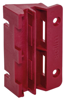 Vertical Gola Profile, Brackets for Side and Intermediate Snap-on